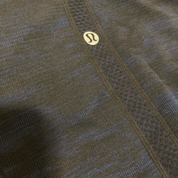 Lululemon swiftly tech long sleeve top midnight navy black size 10 - Picture 7 of 8